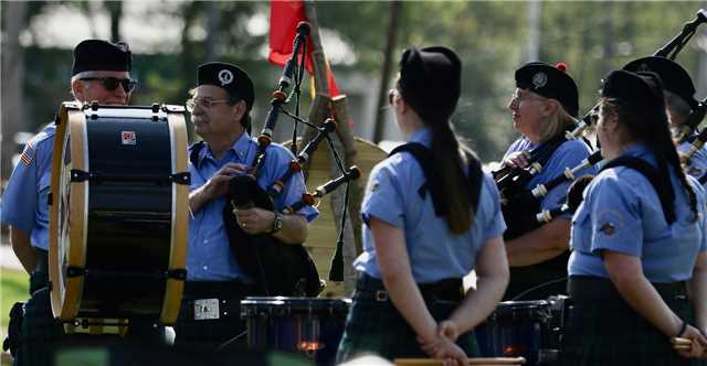 2024 Decatur Highland games band 